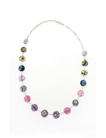 COLLAR SWATCH PILA STEEL COLORED MUJER JPD006-U