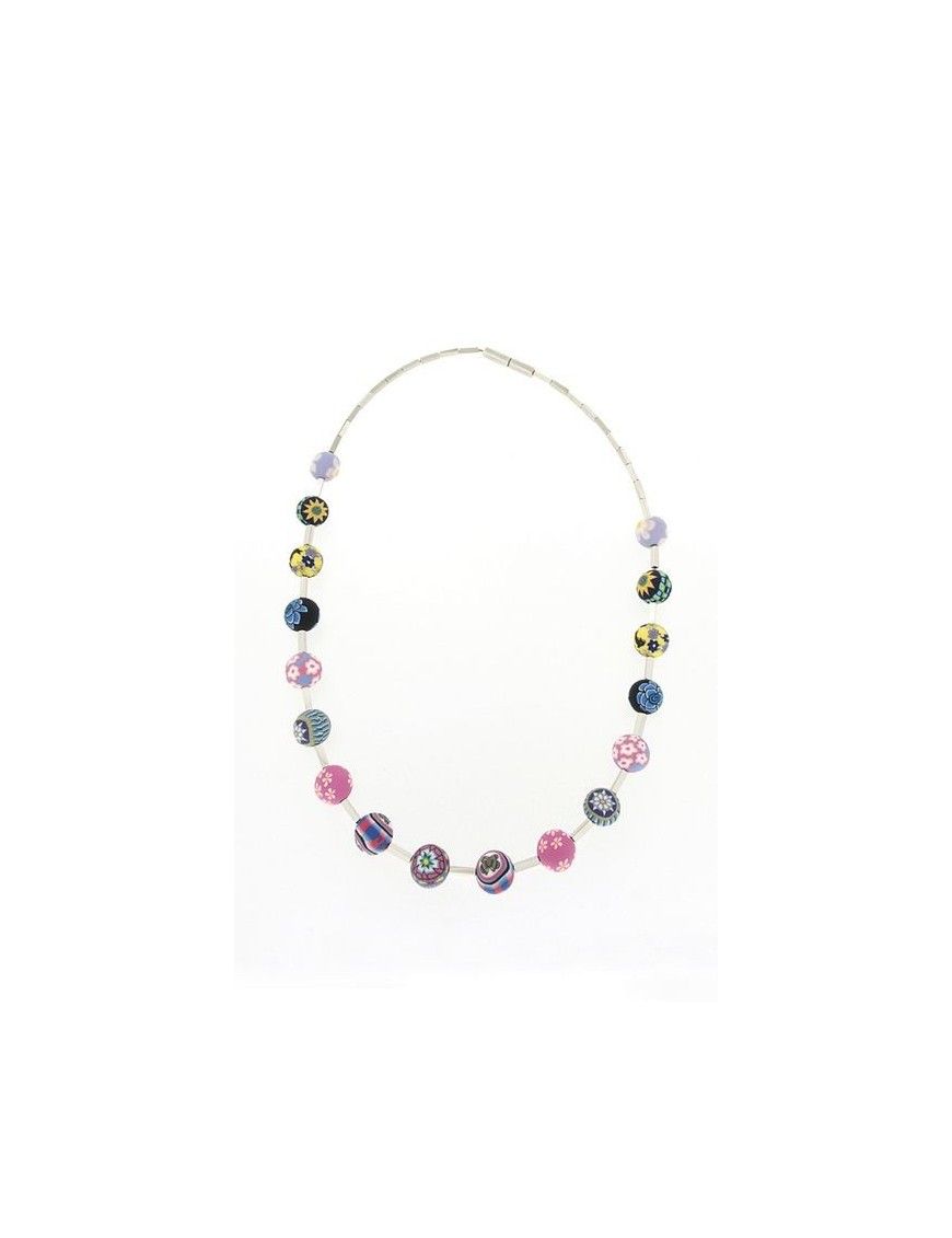 COLLAR SWATCH PILA STEEL COLORED MUJER JPD006-U