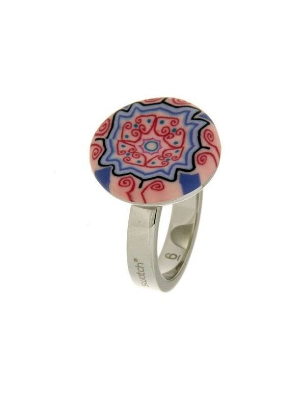 ANILLO SORTIJA SWATCH TALLA 14 BATIK POP MUJER JRD036-7