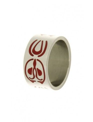 ANILLO SORTIJA SWATCH TALLA 14 FLUONIK ROJA JRR026-7