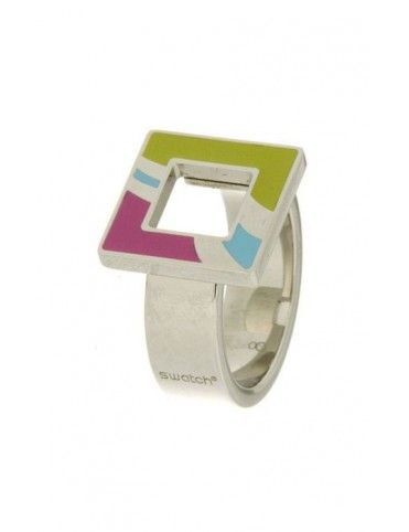 ANILLO SORTIJA SWATCH TALLA 16 HOT BATIK GREEN MUJER JRD044-8