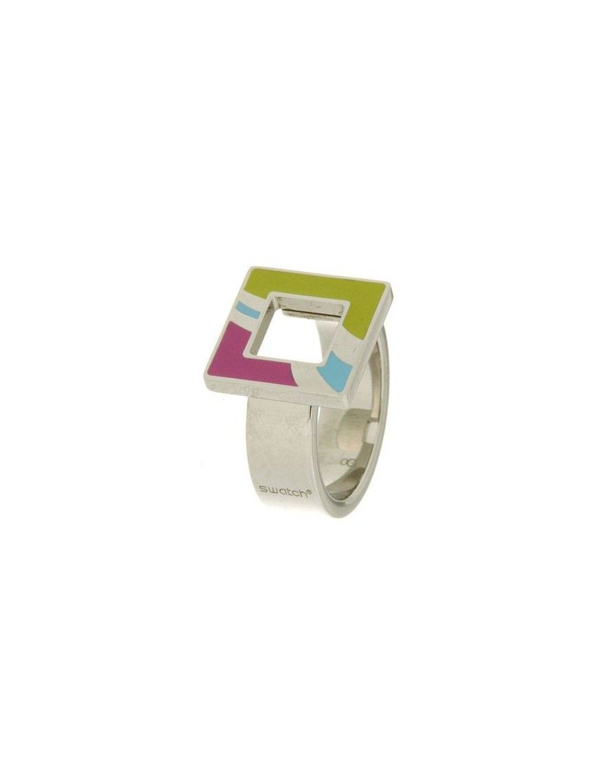ANILLO SORTIJA SWATCH TALLA 16 HOT BATIK GREEN MUJER JRD044-8