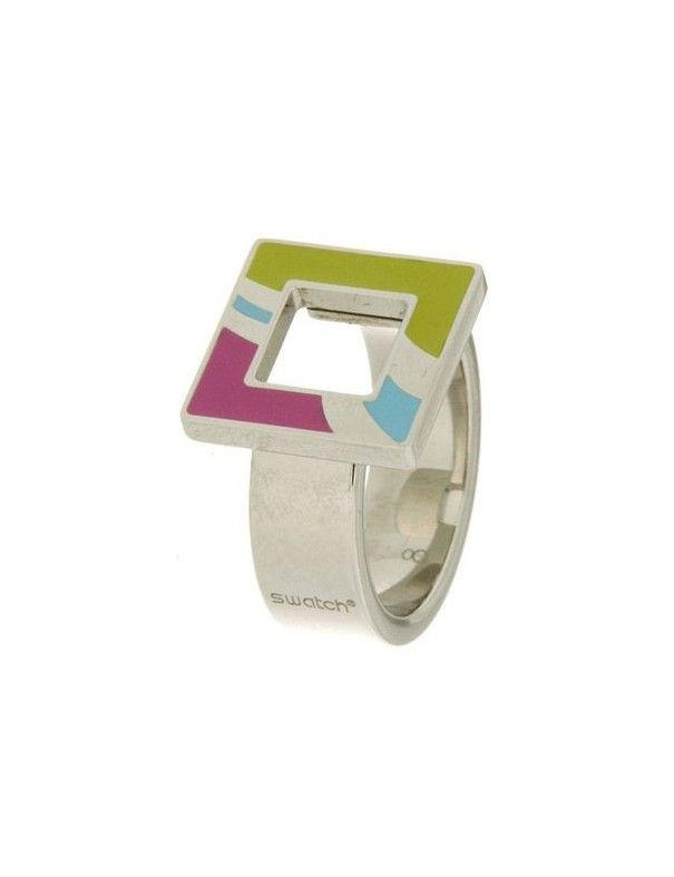 ANILLO SORTIJA SWATCH TALLA 16 HOT BATIK GREEN MUJER JRD044-8