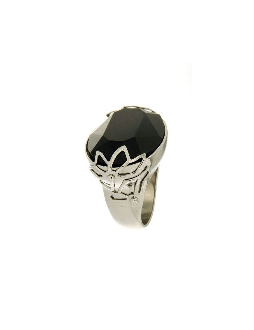 ANILLO SORTIJA SWATCH TALLA 14 PURE NIGHT MUJER JRB024-7