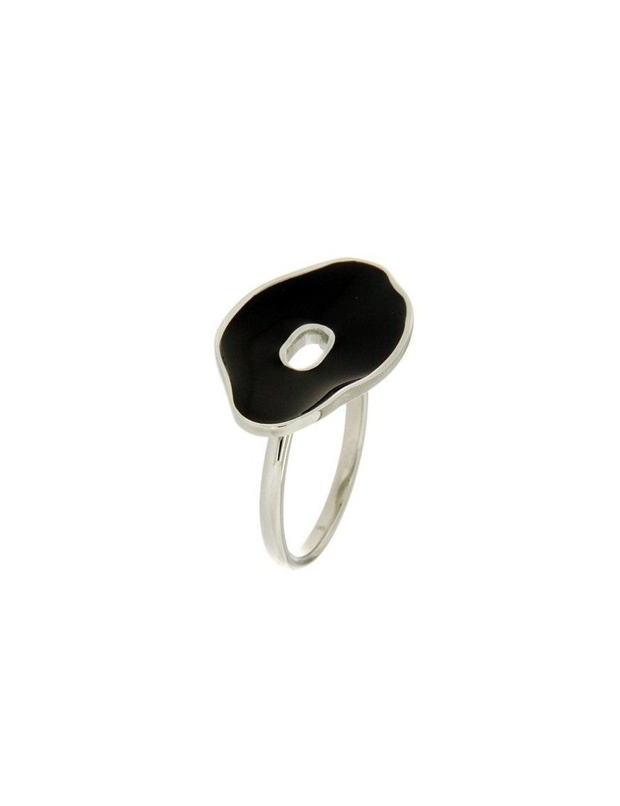 ANILLO SORTIJA SWATCH TALLA 14 PINUSSINA BLACK MUJER JRB029-7