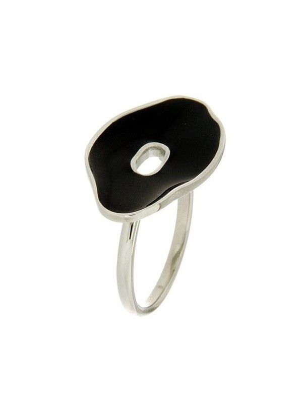 ANILLO SORTIJA SWATCH TALLA 16 PINUSSINA BLACK MUJER JRB029-8