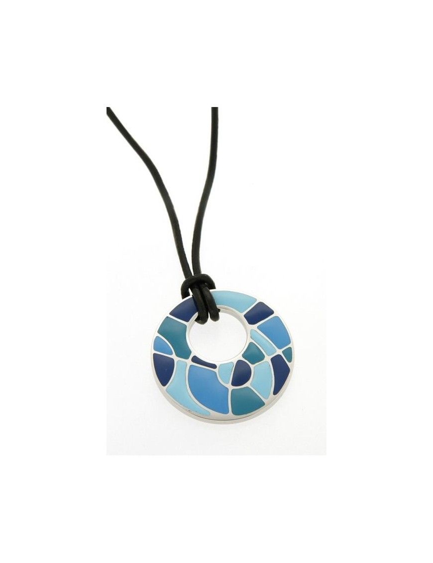 COLLAR SWATCH SHADES OF BLUE MUJER JPS025-U