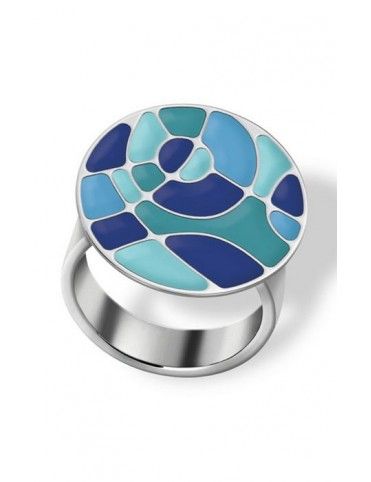 ANILLO SORTIJA SWATCH TALLA 12 SHADES OF BLUE MUJER JRS047-6