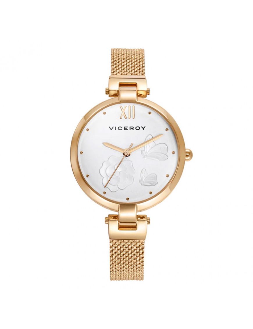 Viceroy Orologio Analogico Unisex Mod. 42365-06 - Quadrante Multicolore, Cinturino In Pelle, Movimento Al Quarzo