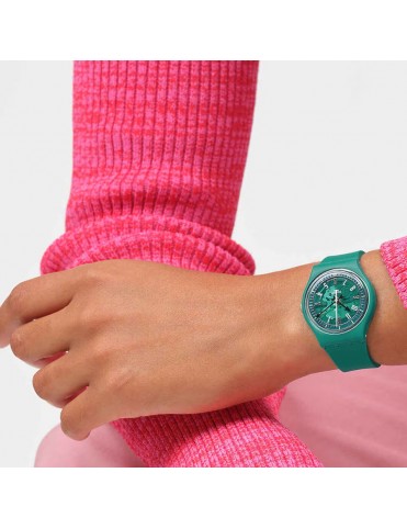 Reloj Swatch Photonic Turquois para mujer SO28G108