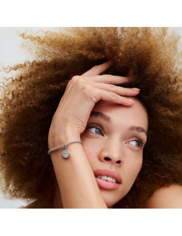 Charm Pandora Medalla Grabable que se abre 793066C01