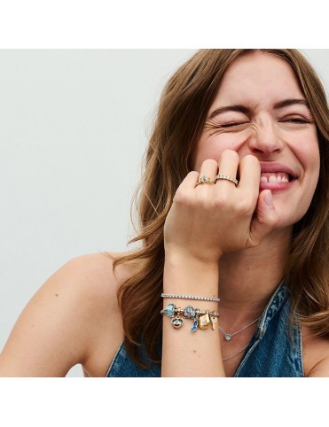 Charm Pandora Doble Carroza y Corazón La Cenicienta 763072C01