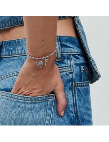 Charm Pandora Colgante Divisible Corazón y Llave 793081C01