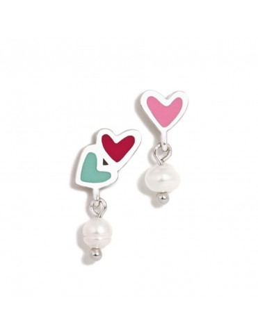 Pendientes Corazones Agatha Ruiz de la Prada para niña 035DEG