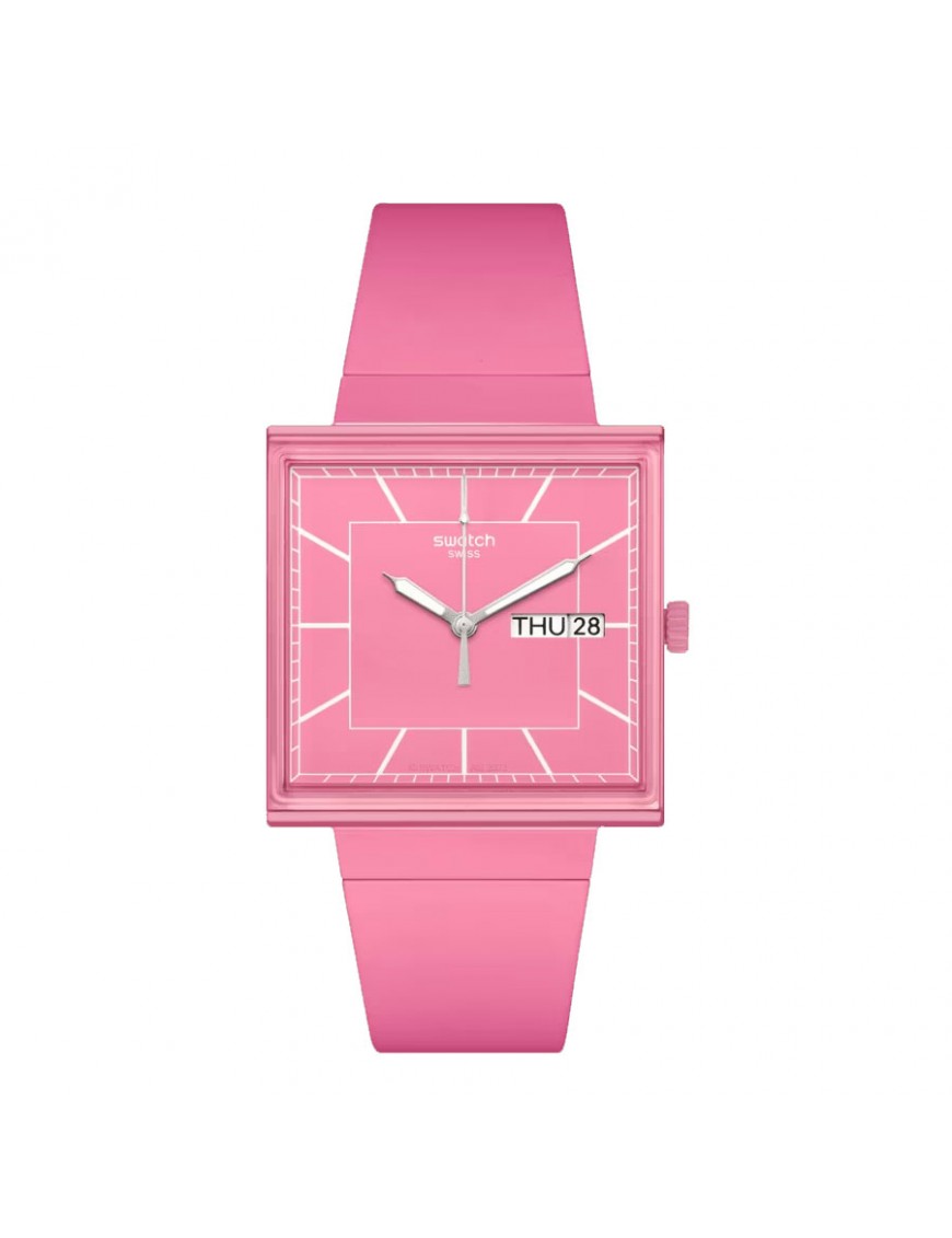 Reloj Swatch What If Rose Unisex SO34P700