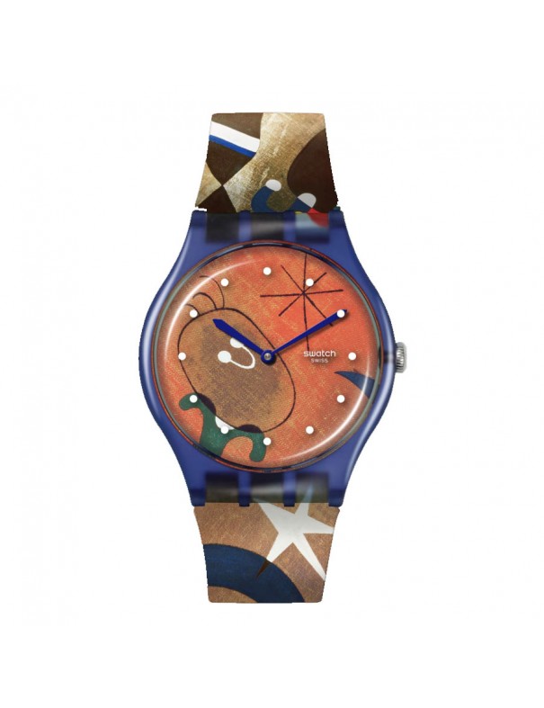 Reloj Swatch Miro's Women &Bird in the Moonlight SO29Z136