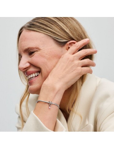 Charm Pandora Corazón Envuelto En Dos Tonos 783242C01