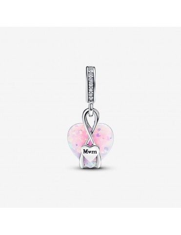 Charm Pandora Colgante Corazón Opalescente mamá 793202C01