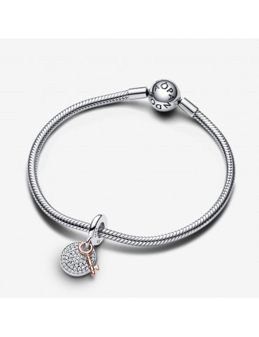 Charm Pandora Colgante Doble Llave a la Felicidad 783236C01
