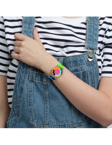 Reloj Swatch Neon Hot Racer SS08K119