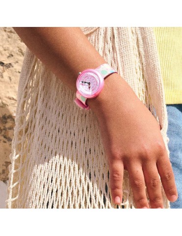 Reloj Flik Flak Para Niños Flying Bubbles FBNP224