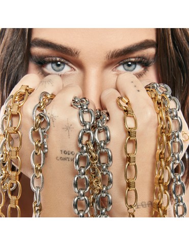 Pulsera Viceroy Laura Escanes De Acero Bicolor 75363P01019