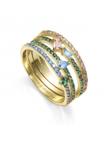 Anillo Viceroy Plata Baño...