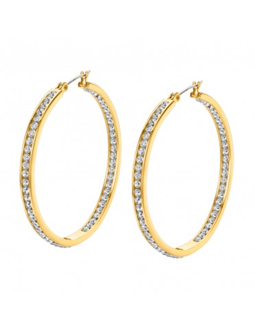 Pendientes de Acero Lotus...