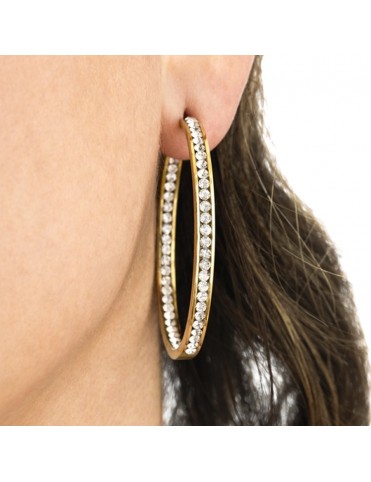 Pendientes de Acero Lotus Style Aro LS2356-4/2