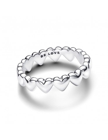 Anillo Pandora Fila de Corazones 193427C00-52