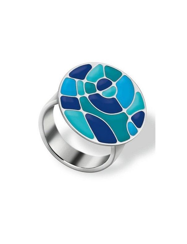 ANILLO SORTIJA SWATCH TALLA 16 SHADES OF BLUE MUJER JRS047-8