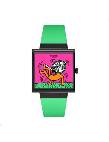 Reloj Swatch Break Off Cuadrado SO34Z102