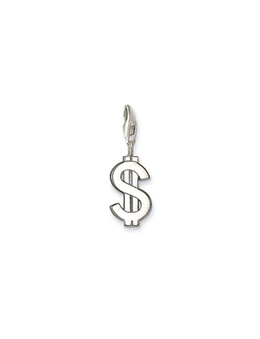 COLGANTE/CHARM THOMAS SABO PLATA DOLAR 0446-001-12