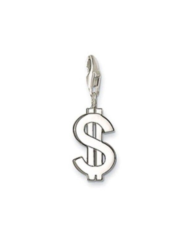 COLGANTE/CHARM THOMAS SABO PLATA DOLAR 0446-001-12