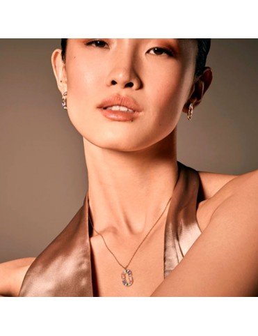 Collar Viceroy Plata con Baño en Oro y Circonitas de Colores 13171C100-39