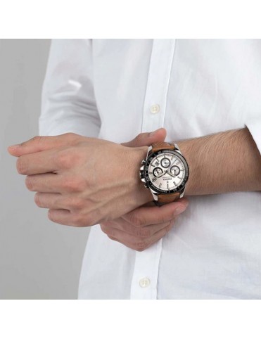 Reloj Festina Timeless Chronograph con Esfera Plateada F20561/1