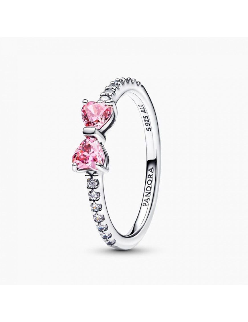 Anillo Pandora Lazo Rosa Brillante 193510C01-54