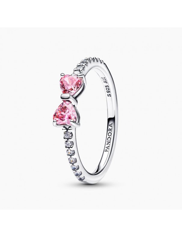 Anillo Pandora Lazo Rosa Brillante 193510C01-54