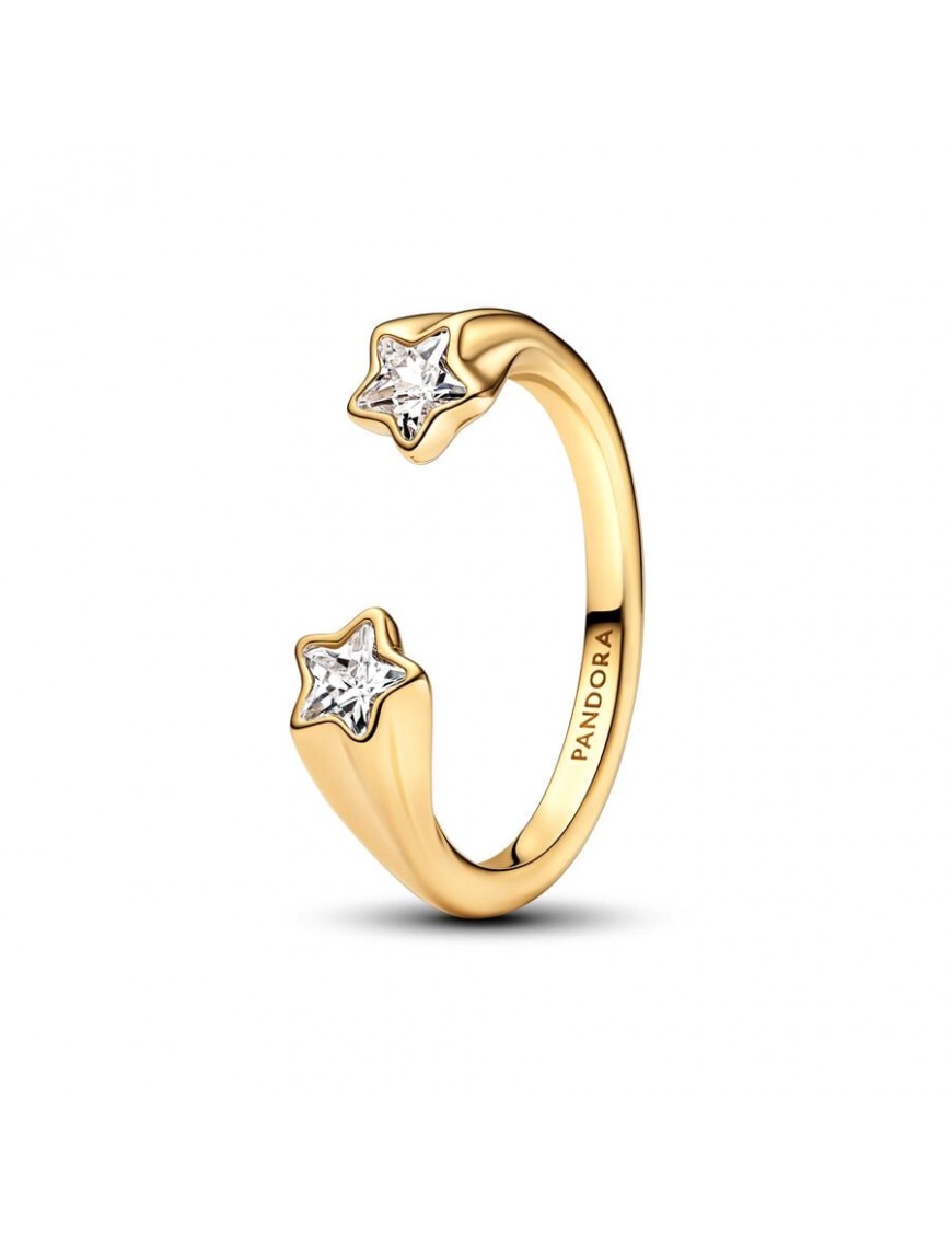 Anillo Pandora Abierto Estrellas Fugaces 163582C01-54