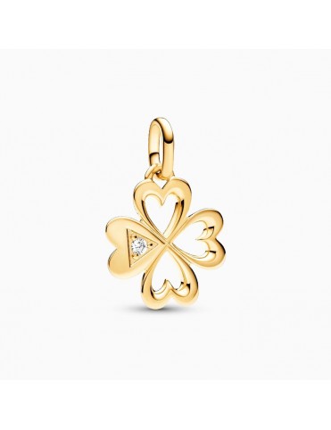 Medallón Pandora ME Trébol de Cuatro Hojas Corazón 763034C01