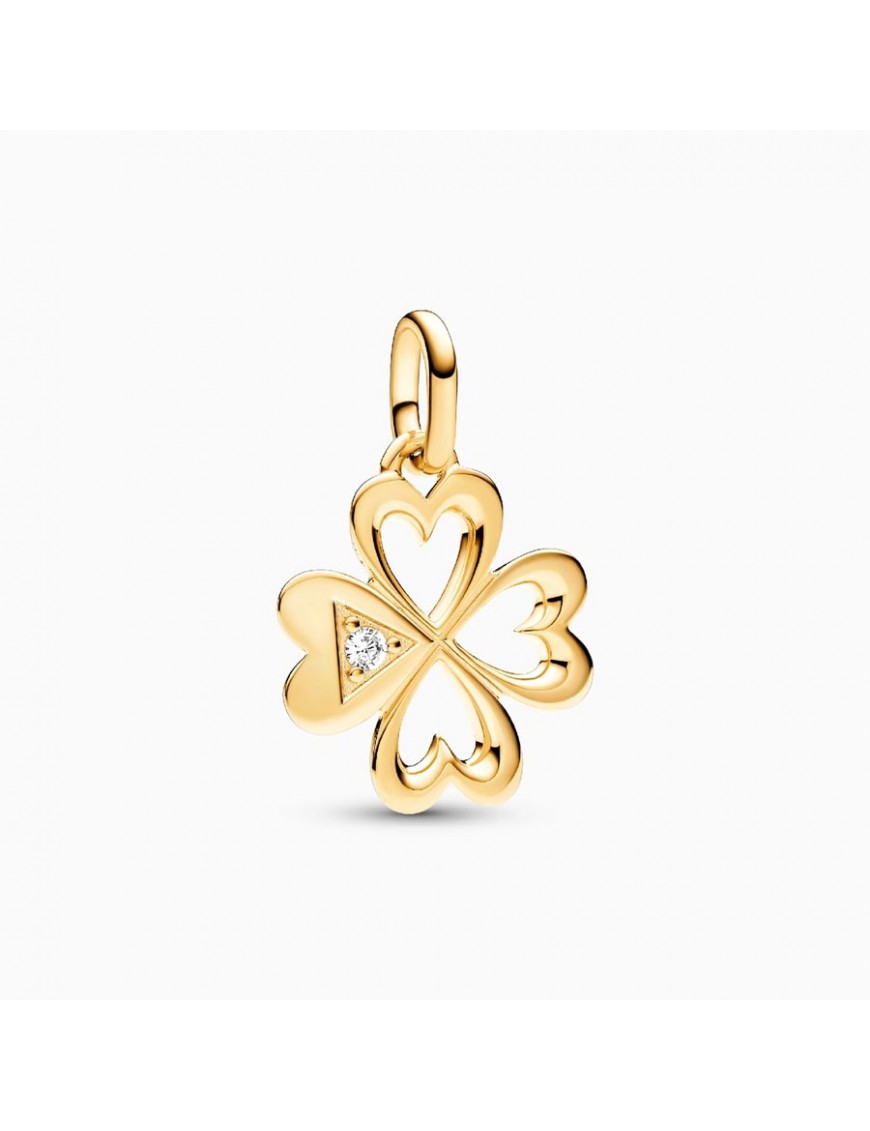 Medallón Pandora ME Trébol de Cuatro Hojas Corazón 763034C01