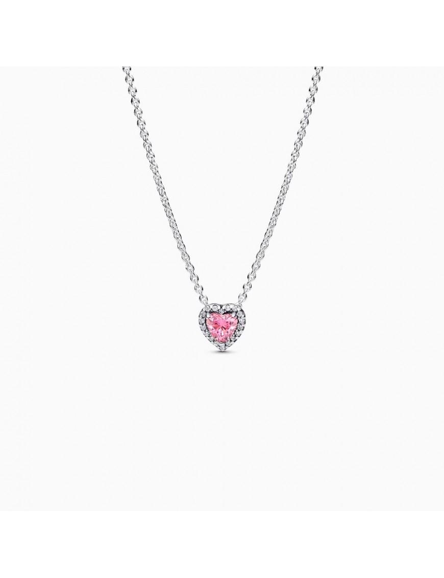 Collar Pandora Corazón en Relieve 398425C02-45