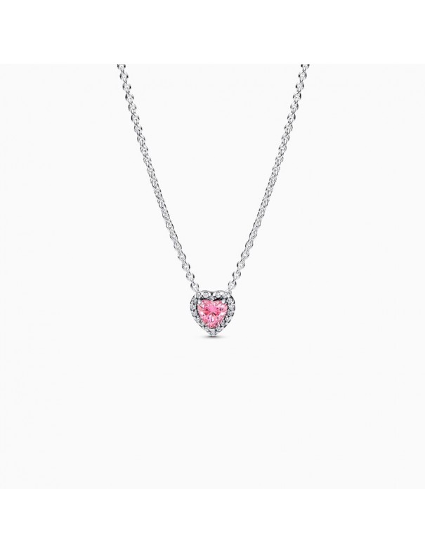 Collar Pandora Corazón en Relieve 398425C02-45