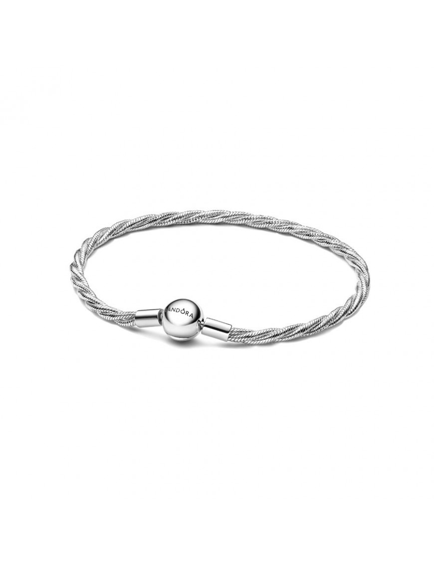 Pulsera Pandora Trenzada con Cierre de Bola 593757C00-19