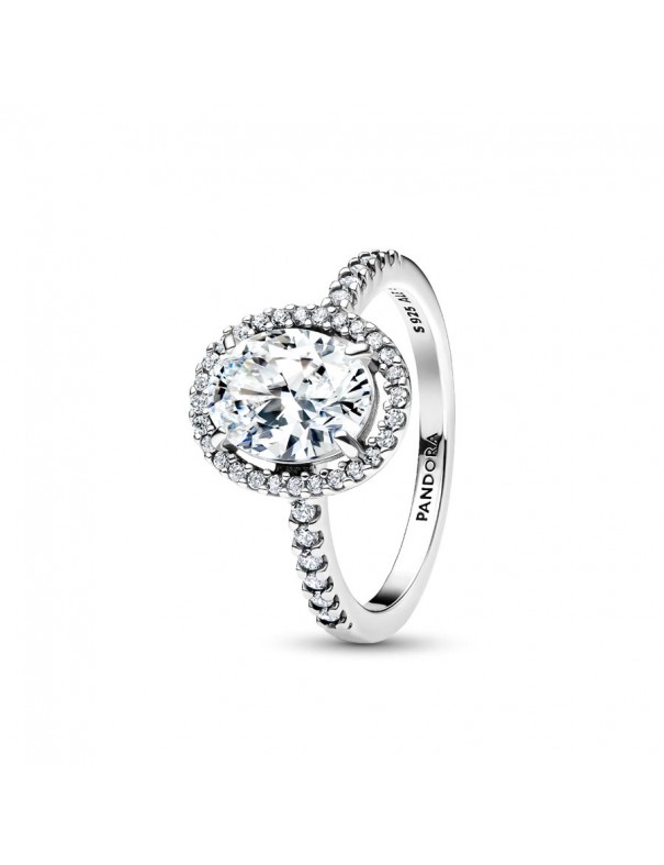 Anillo Pandora Halo Ovalado Brillante 193777C01-56