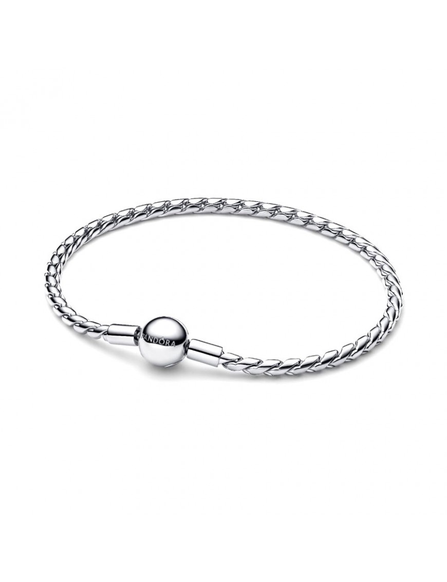 Pulsera Pandora de Cadena Alada y Cierre Redondo 594028C00-19