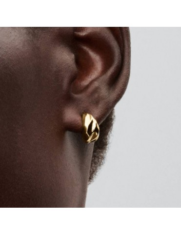 Pendientes Pandora de Aro Abiertos Ondulados 263873C00