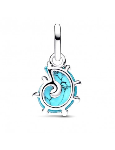 Charm Pandora Colgante Caracola de Cristal de Murano Azul 793900C01
