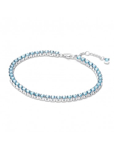 Pulsera Pandora Tenis Azul...