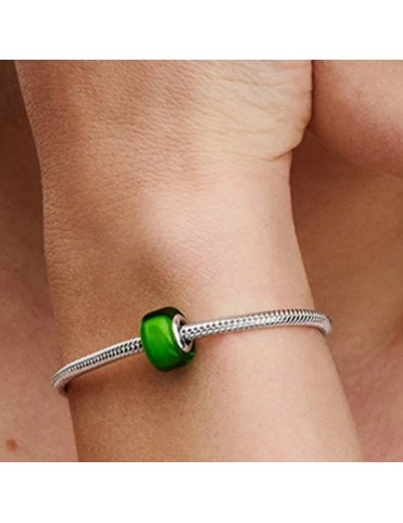 Mini Charm Pandora Cristal de Murano Azul Verde 793106C00